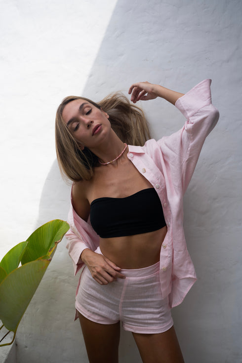 BASIC LINEN SHIRT